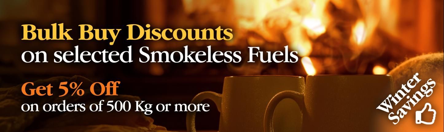 Bulk discounts on smokeless fuels
