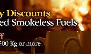 Bulk discounts on smokeless fuels